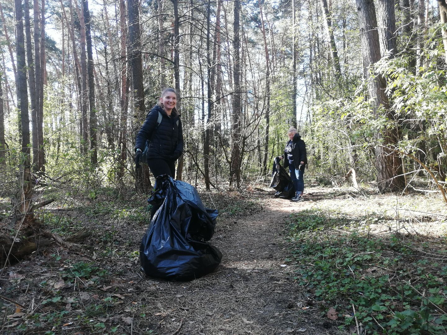 субботник, общеобластной субботник, Протвино, активные жители, городские леса