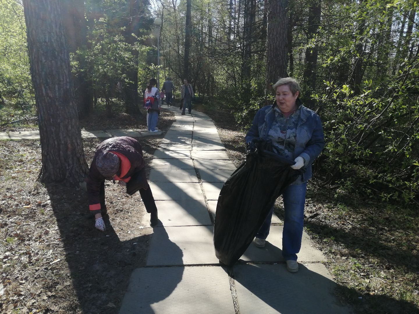 субботник, общеобластной субботник, Протвино, активные жители, городские леса