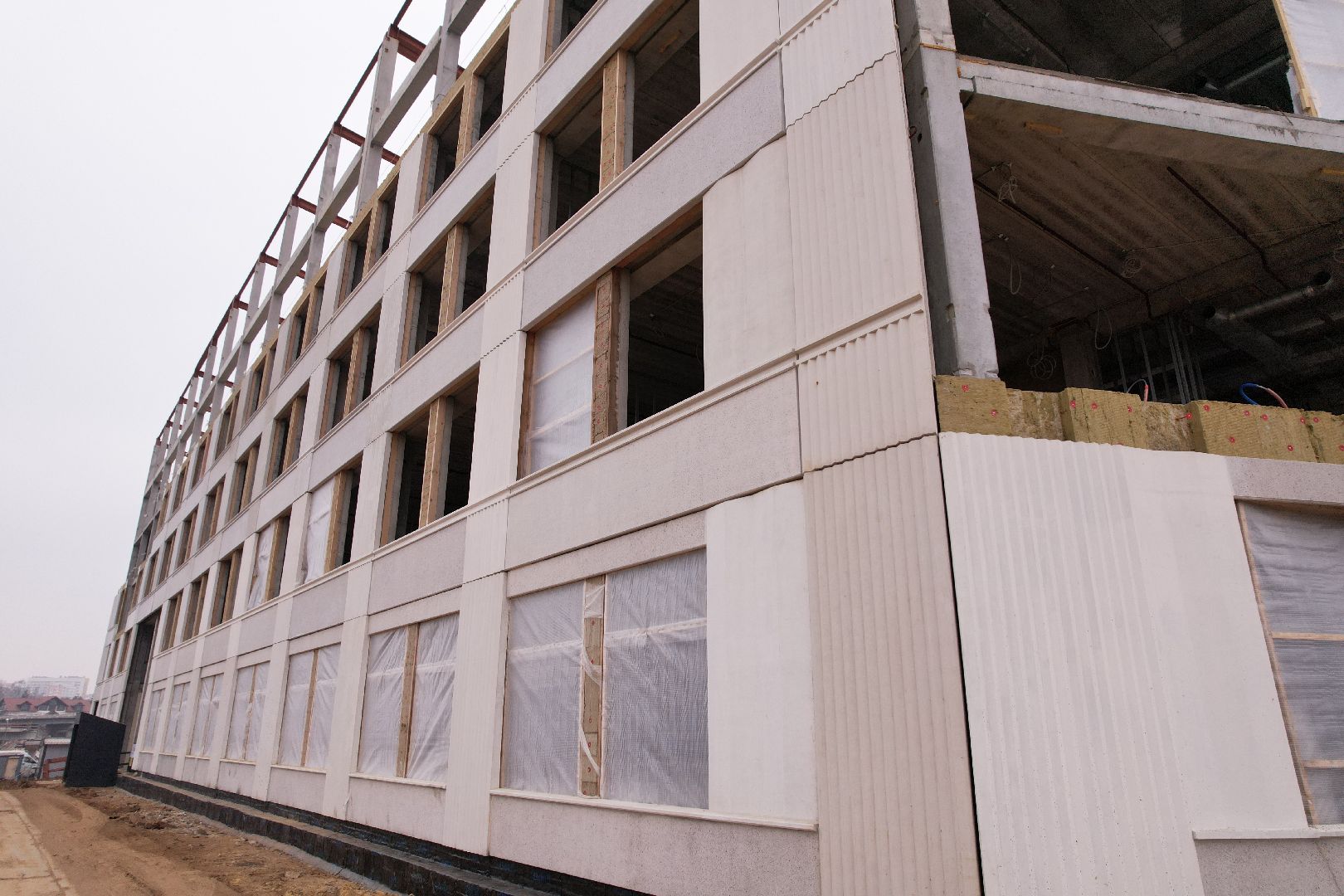 видео с коптера, ленинский городской округ, школа, строительство, жк первый квартал,