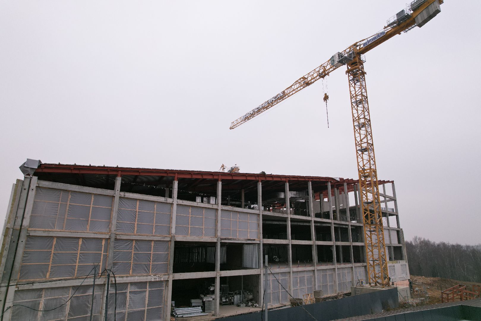 видео с коптера, ленинский городской округ, школа, строительство, жк первый квартал,