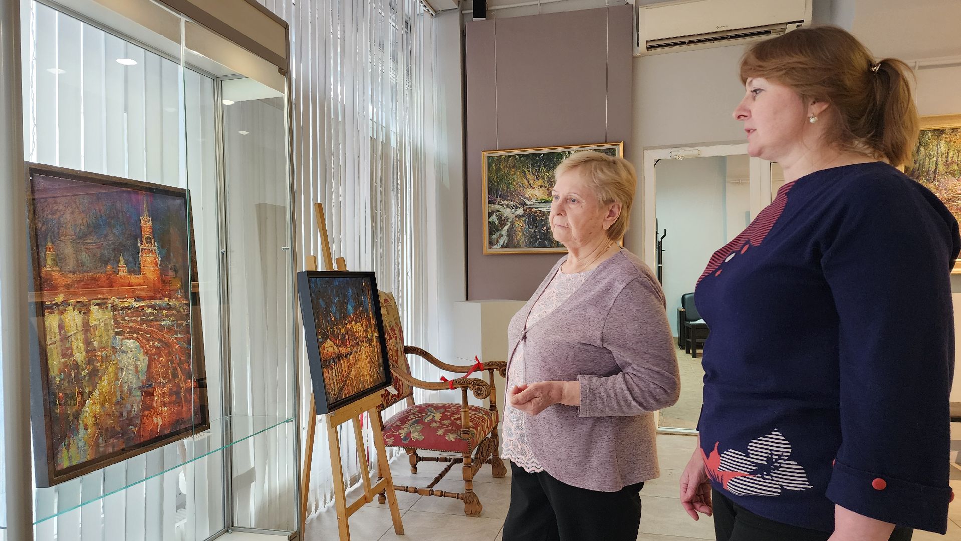 день защитника отечества, донбасс, Лобня, Выставка, Картины, вертикалки,