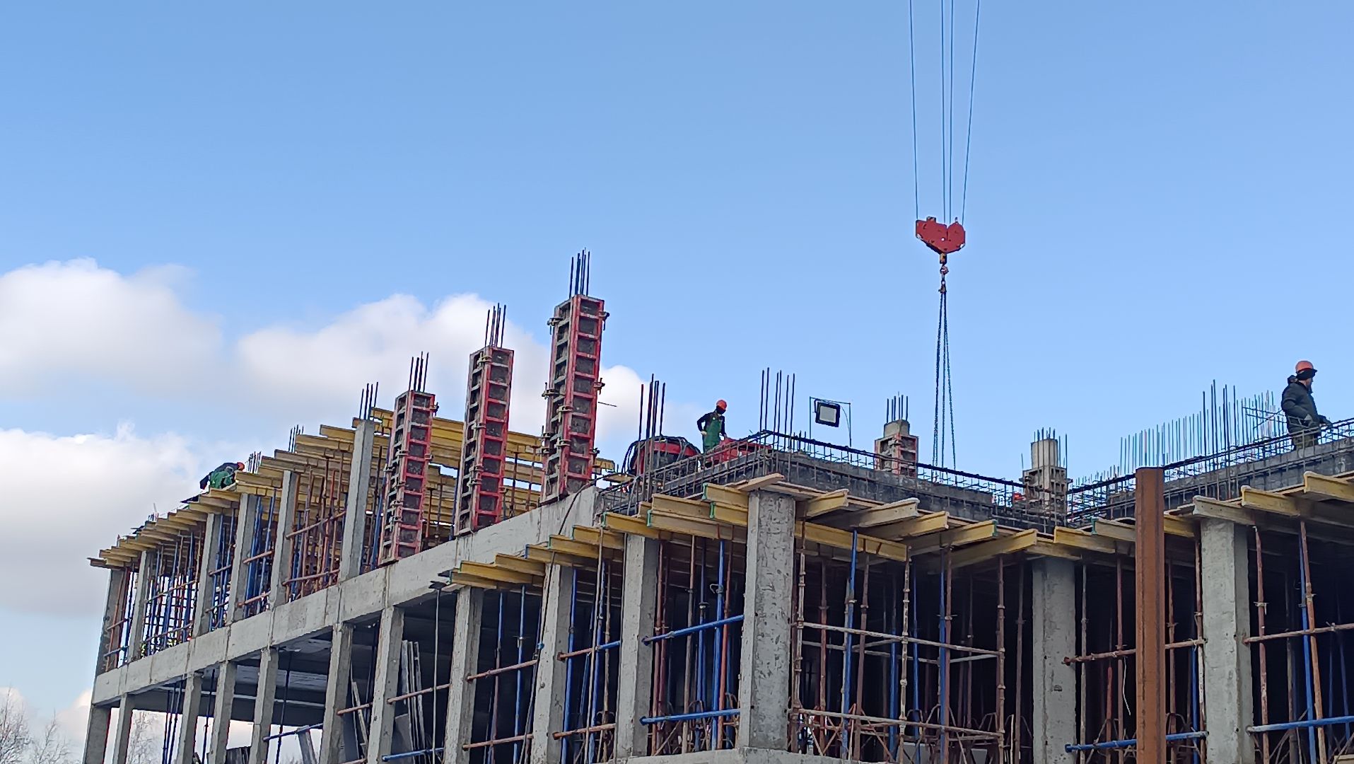 строительство, детский сад, щелково-7, стройка детсада, вертикалки,