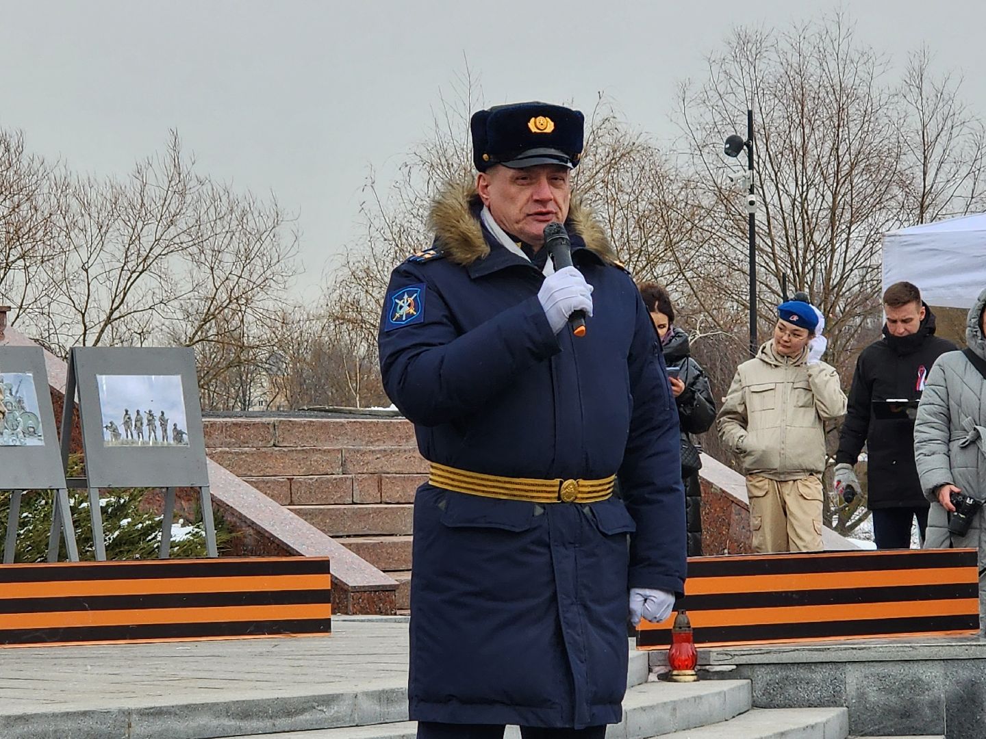вертикалка, мытищи, митинг, день защитника отечества, память, великая отечественная война,