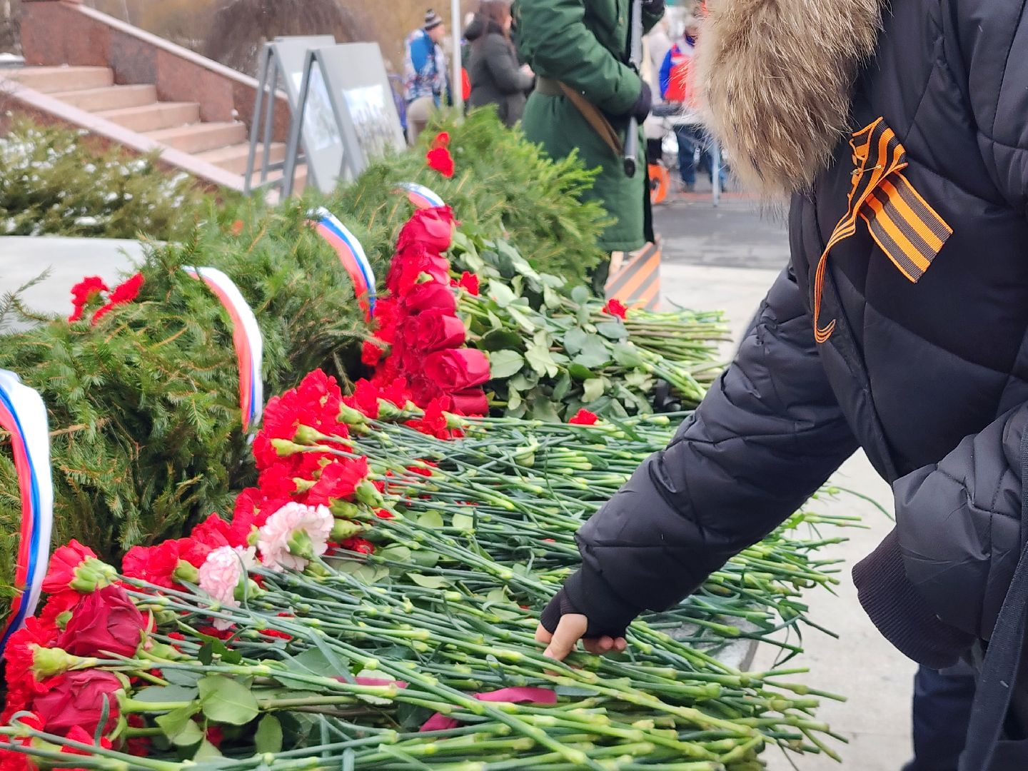 вертикалка, мытищи, митинг, день защитника отечества, память, великая отечественная война,