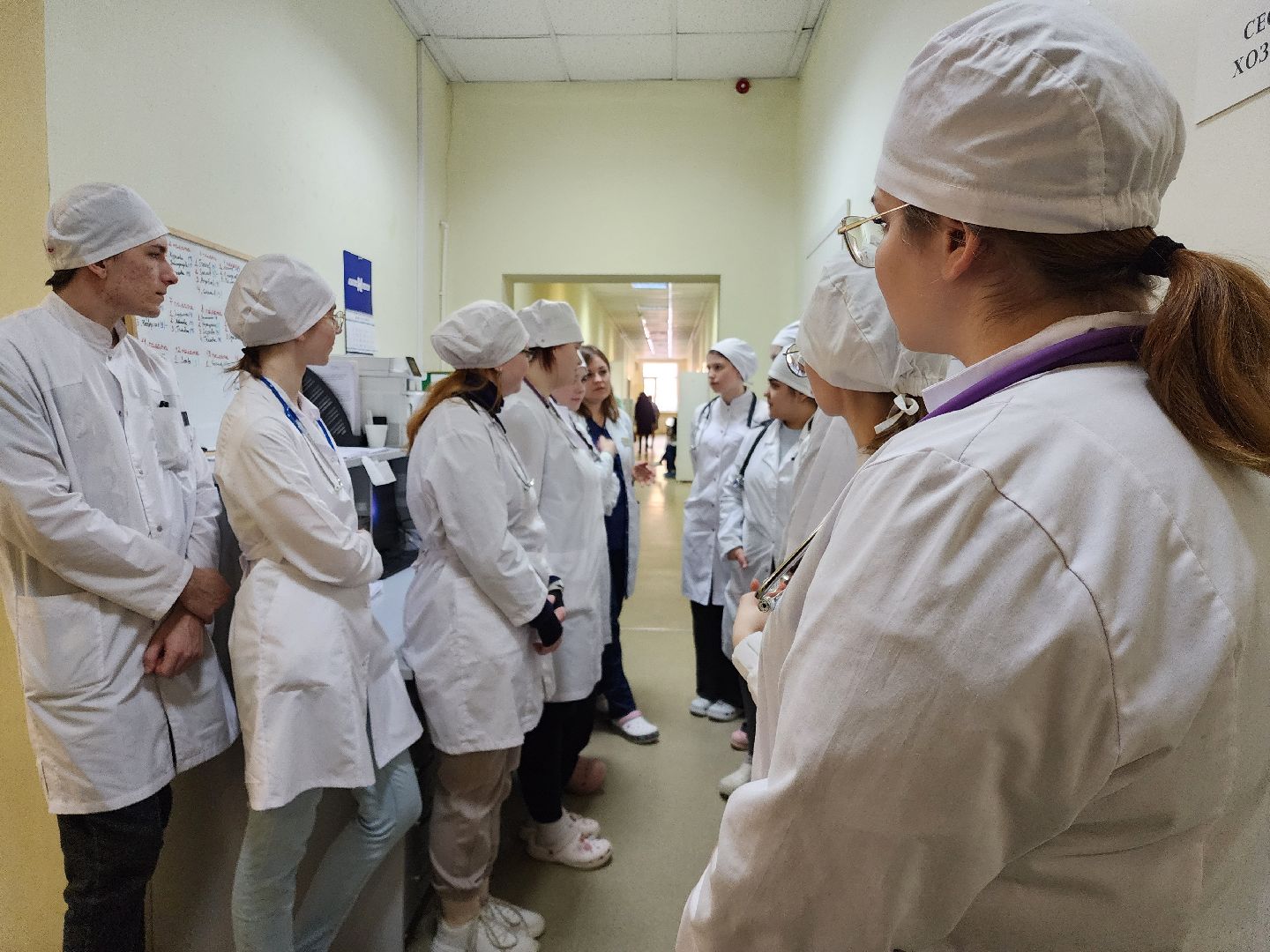 раменское, медицина, практические занятия в раменской больнице для студентов медицинского колледжа,