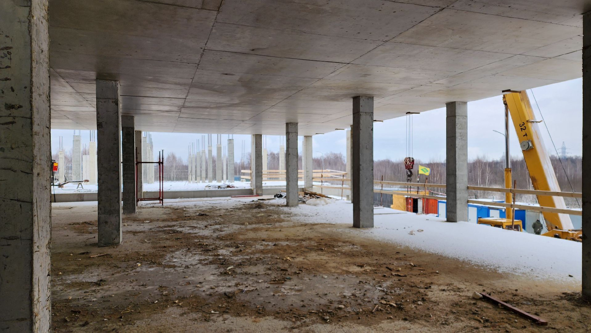 Бронницы, Строительство, вертикалки, Строительство центра обслуживания грузового транспорта,