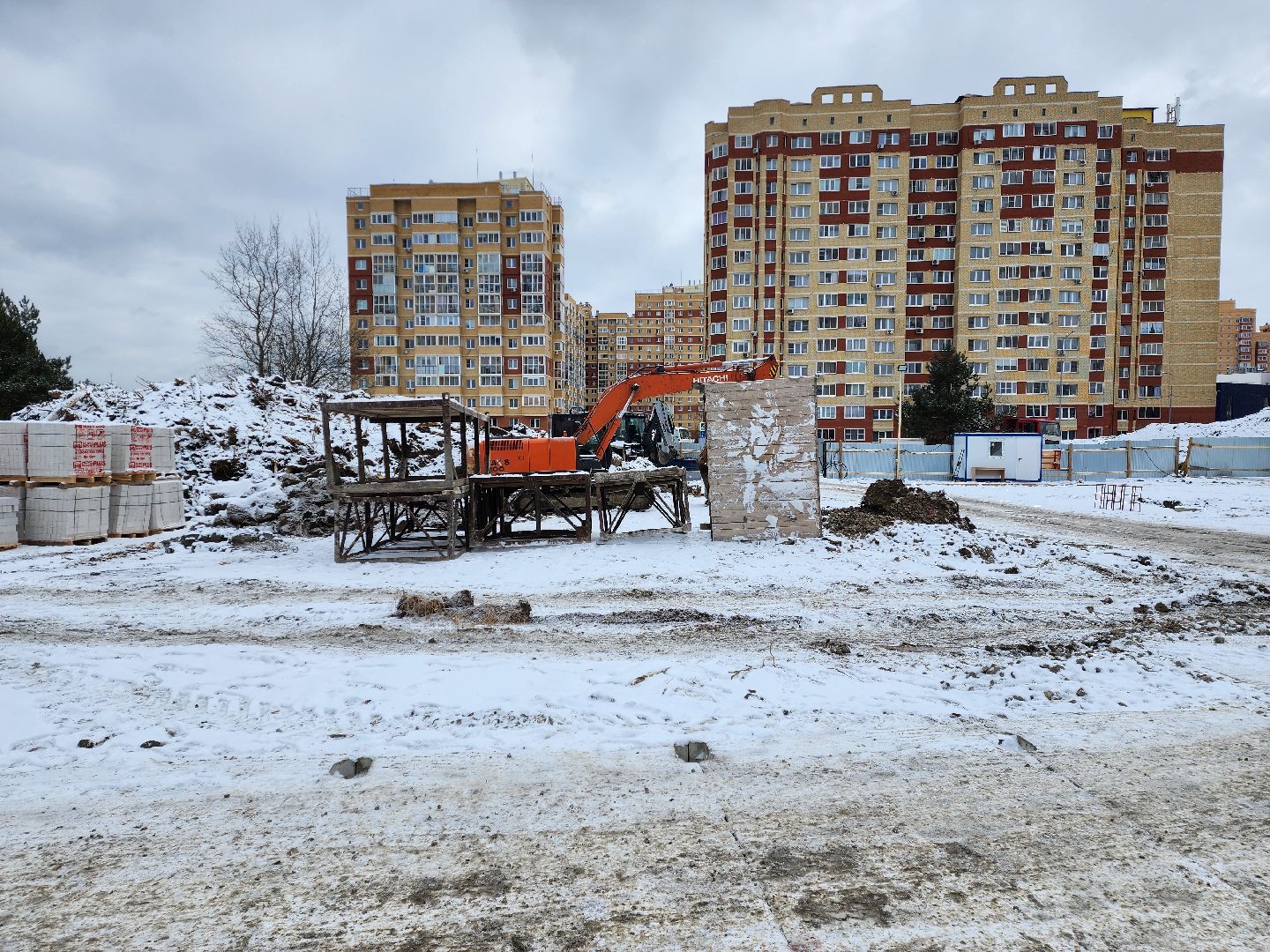 раменское, строительство, детский сад на улице молодежной,