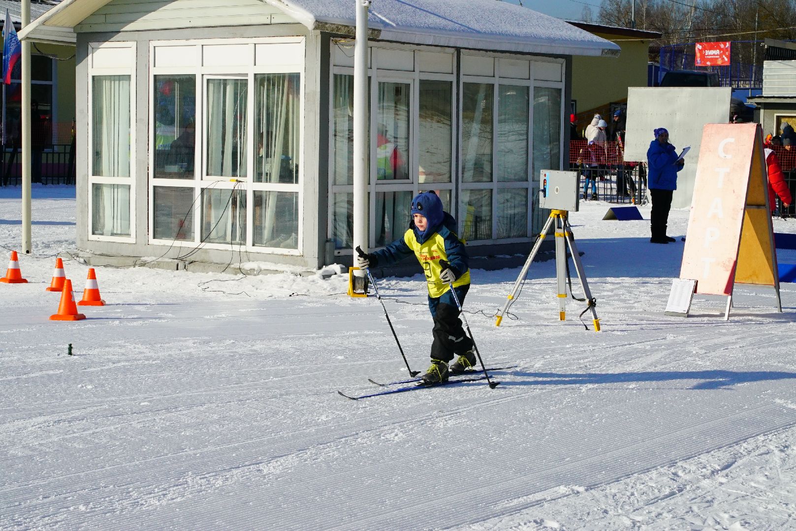 спорт, лыжи, гонка, 23 февраля, вертикалки,