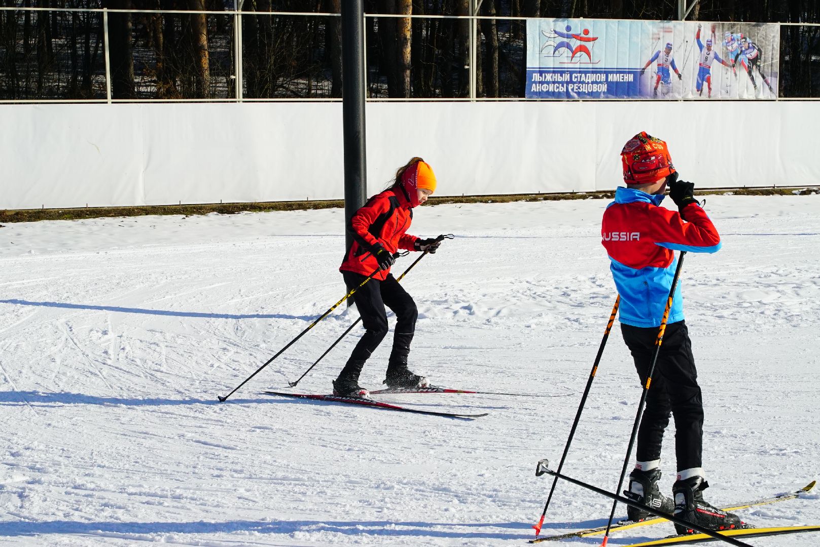спорт, лыжи, гонка, 23 февраля, вертикалки,