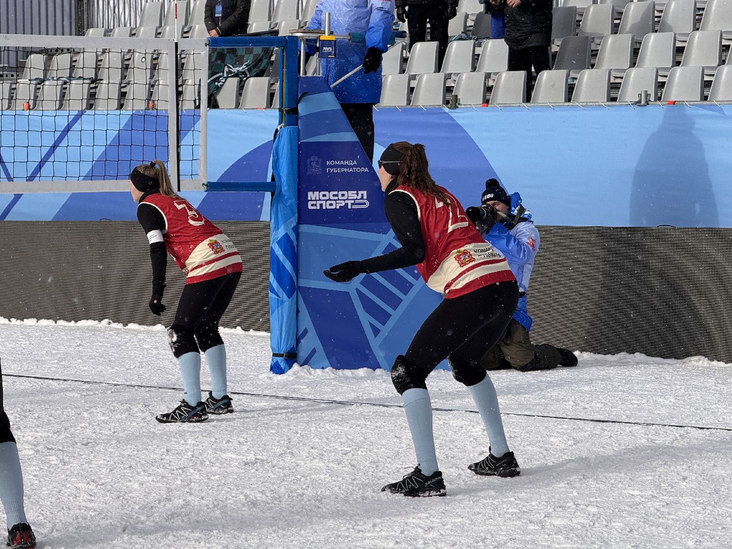 Волейбол на снегу, Чемпионат России, Заречье-Одинцово, вертикалки,