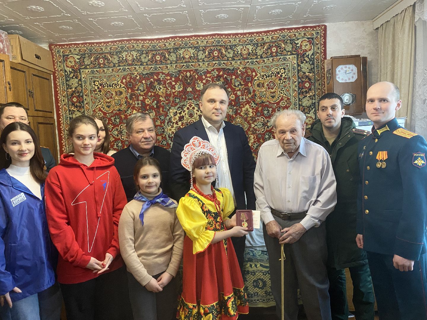 вертикалки, участник ВОВ, 100 летний юбилей, Власиха участник ВОВ, вертикалка, 100 лет участник ВОВ,