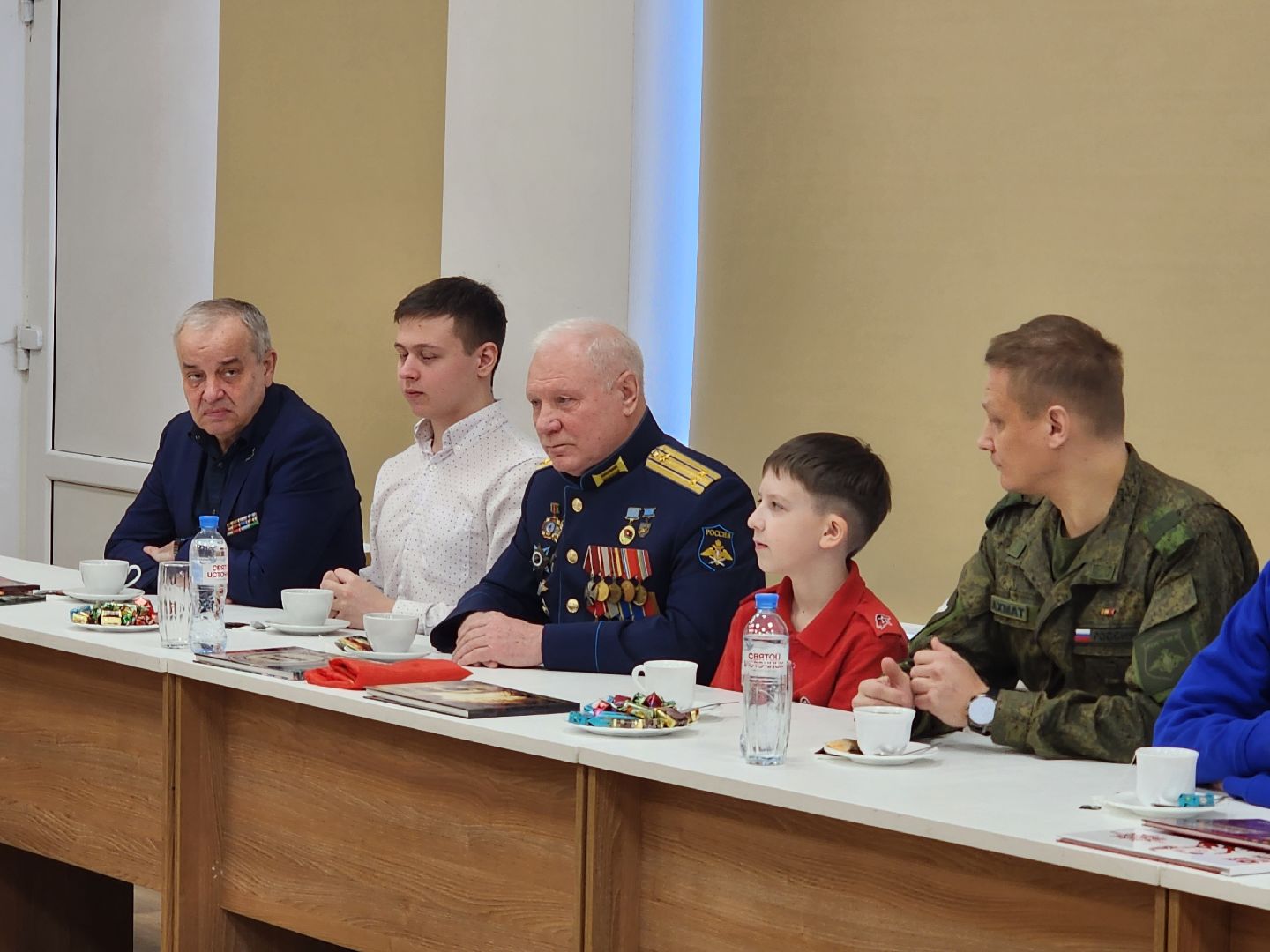 королёв, встреча, школьники, ветераны, память,