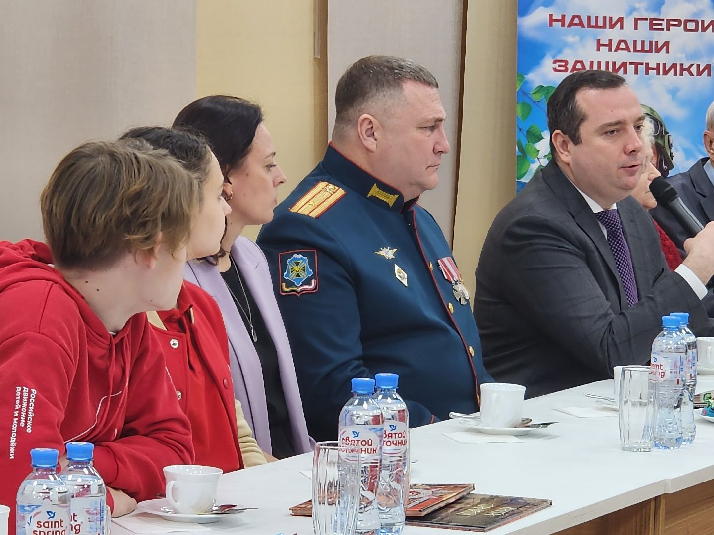 королёв, встреча, школьники, ветераны, память,