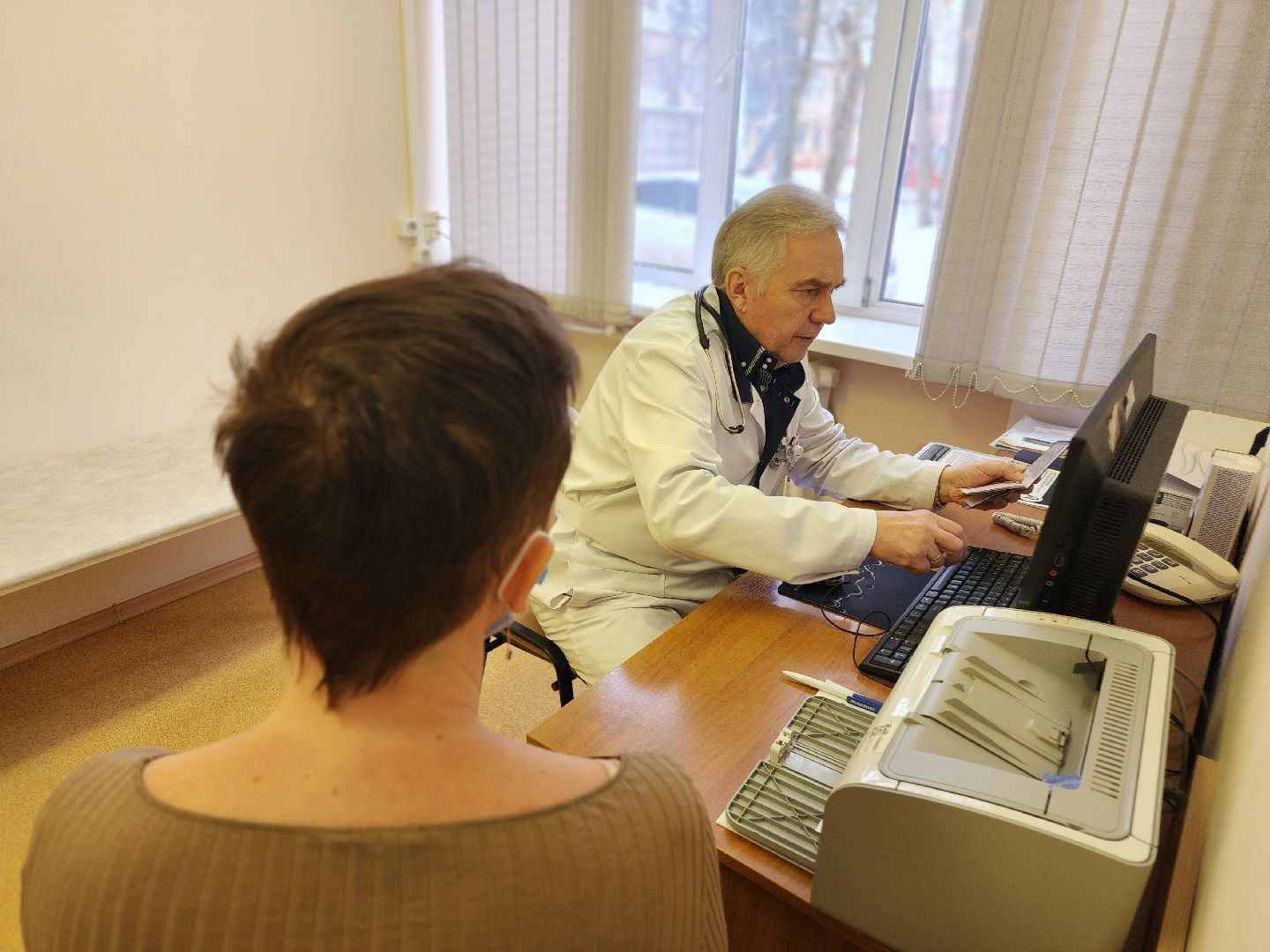 фрязино, врач - терапевт, медицина, ветеран труда,