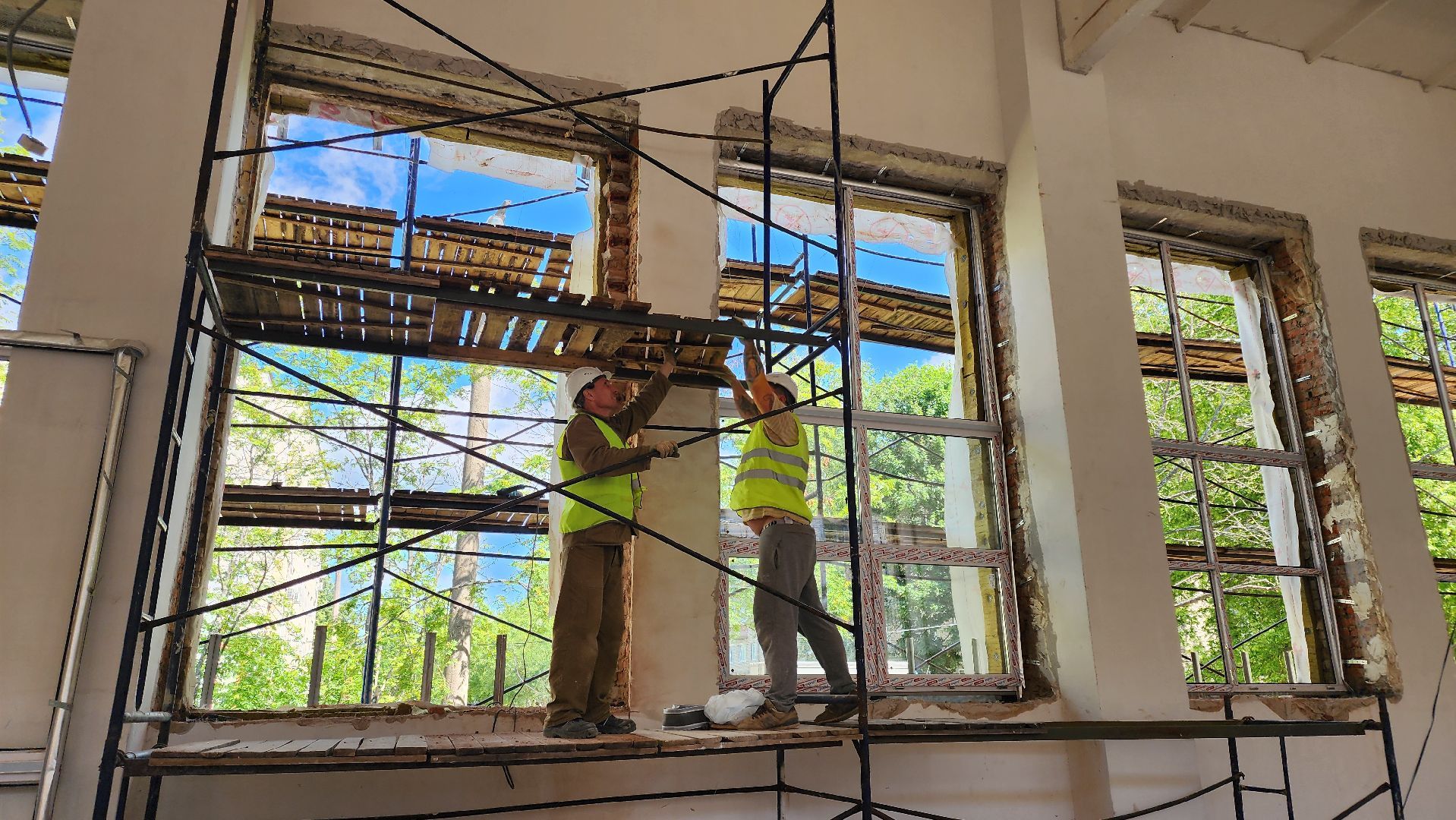 кашира, выездная администрация, капитальный ремонт, школа, вертикалки,