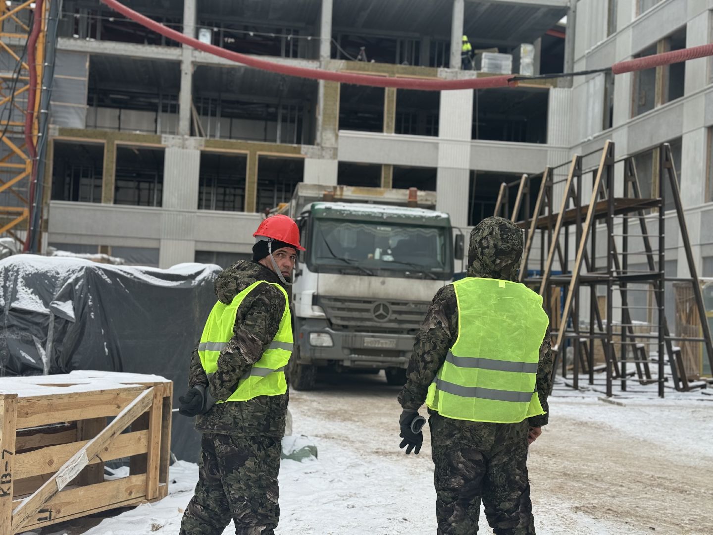 Строительство школы, Брусника, ЖК первый квартал, ленинский городской округ, вертикалки,