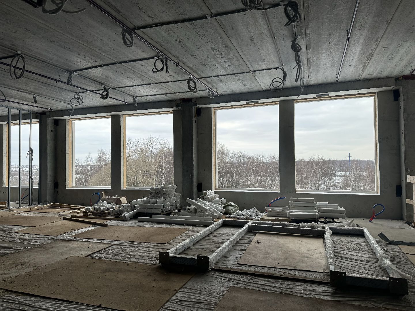 Строительство школы, Брусника, ЖК первый квартал, ленинский городской округ, вертикалки,