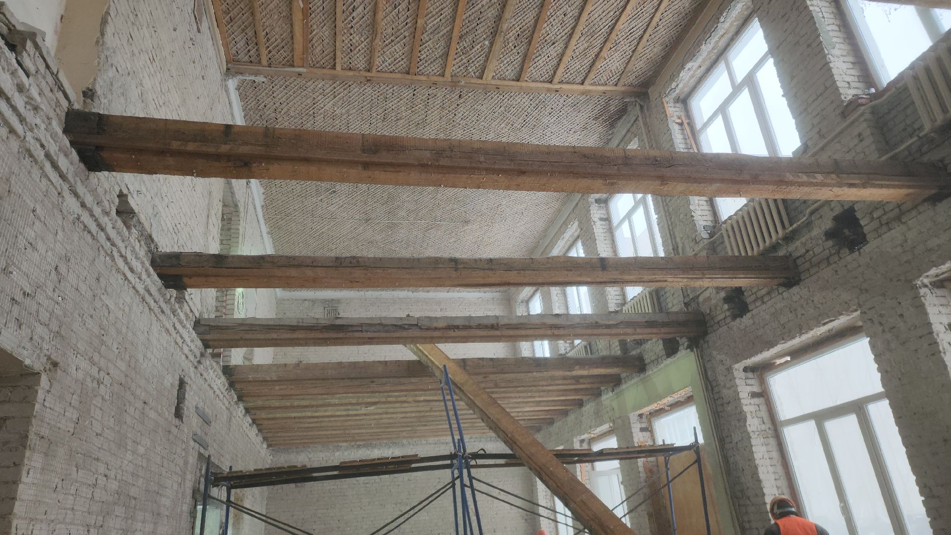 строительство, капитальный ремонт, школа, шатура, вертикалки,