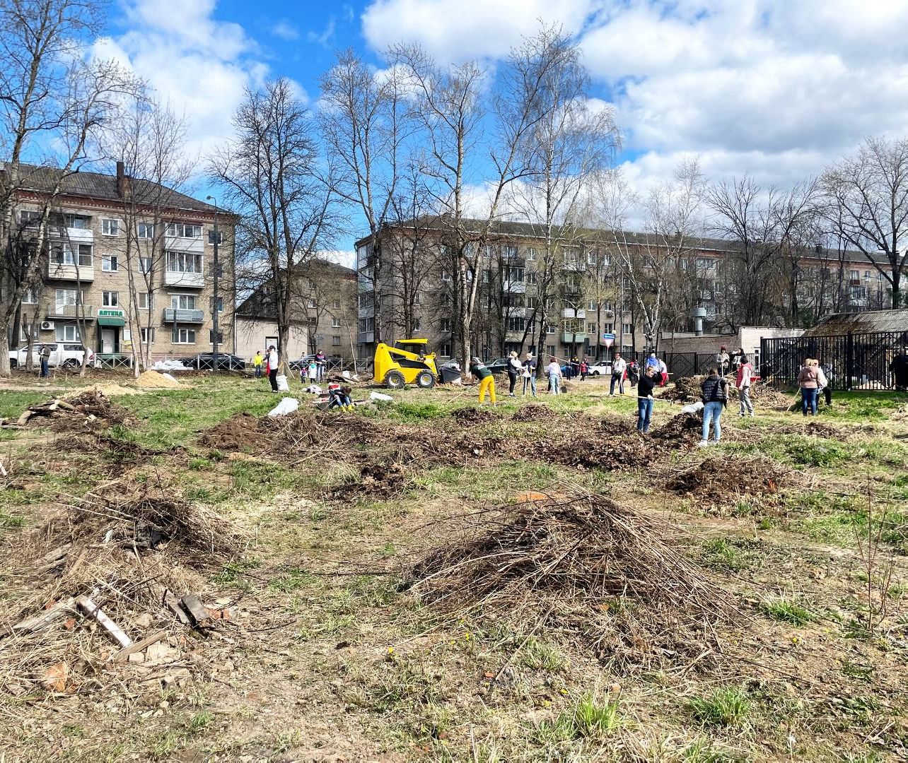 Сергиев Посад, Сергиево-Посадский городской округ, Субботник, Всероссийский субботник, Комфортная среда, Благоустройство, Волонтеры, Национальный проект