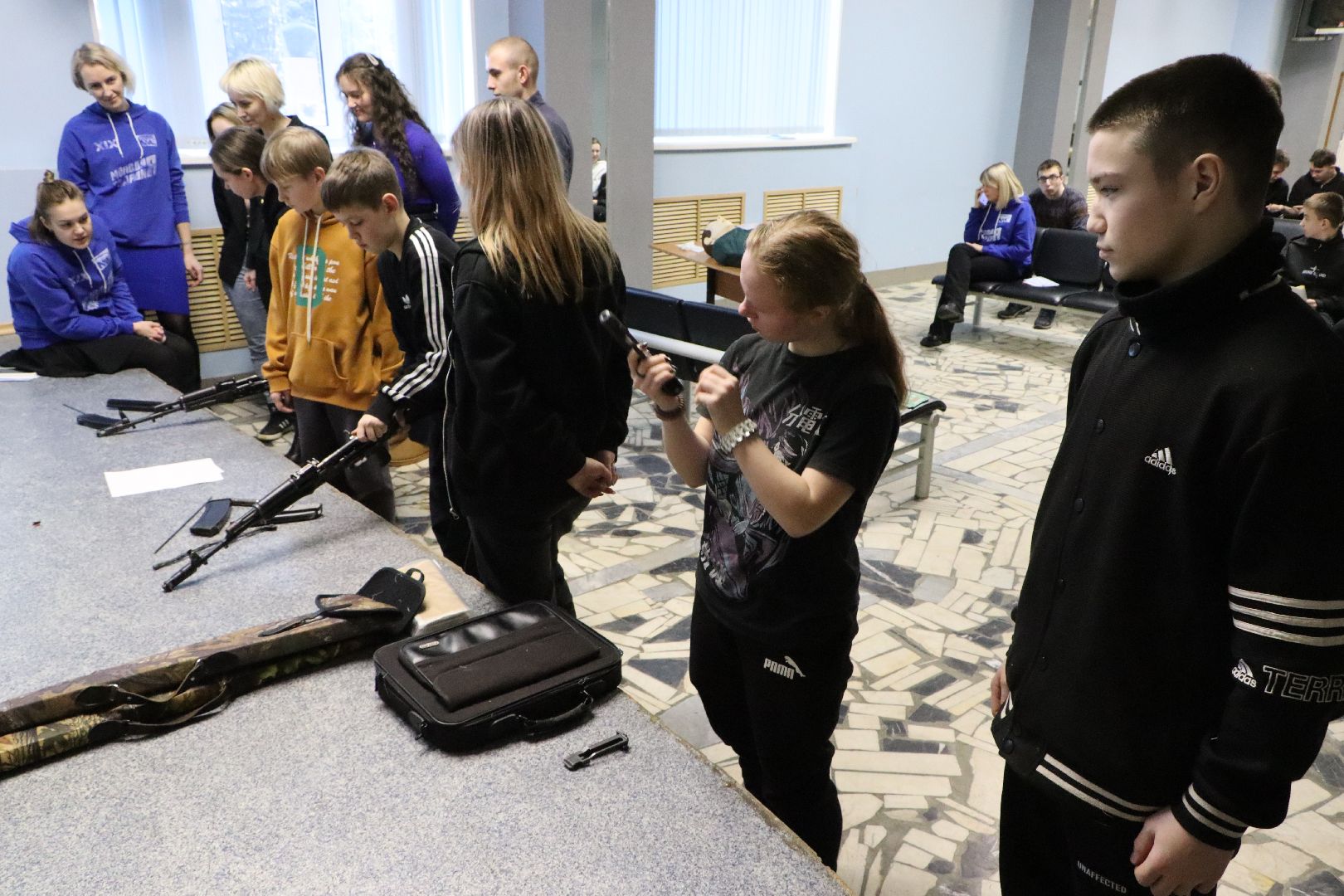 серебряные пруды, юнармейцы, клуб патриот, тактическая медицина, военная подготовка, день защитников отечества,