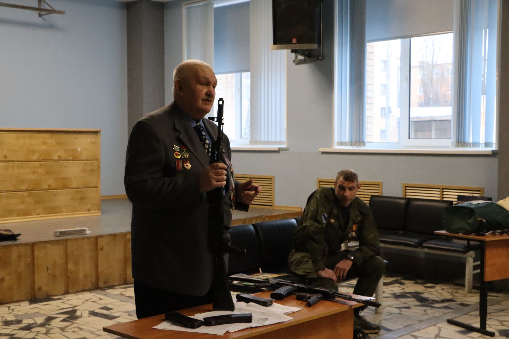 серебряные пруды, юнармейцы, клуб патриот, тактическая медицина, военная подготовка, день защитников отечества,