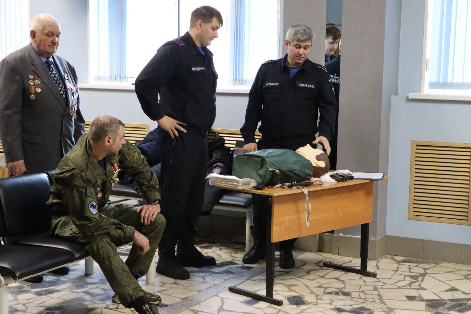 серебряные пруды, юнармейцы, клуб патриот, тактическая медицина, военная подготовка, день защитников отечества,