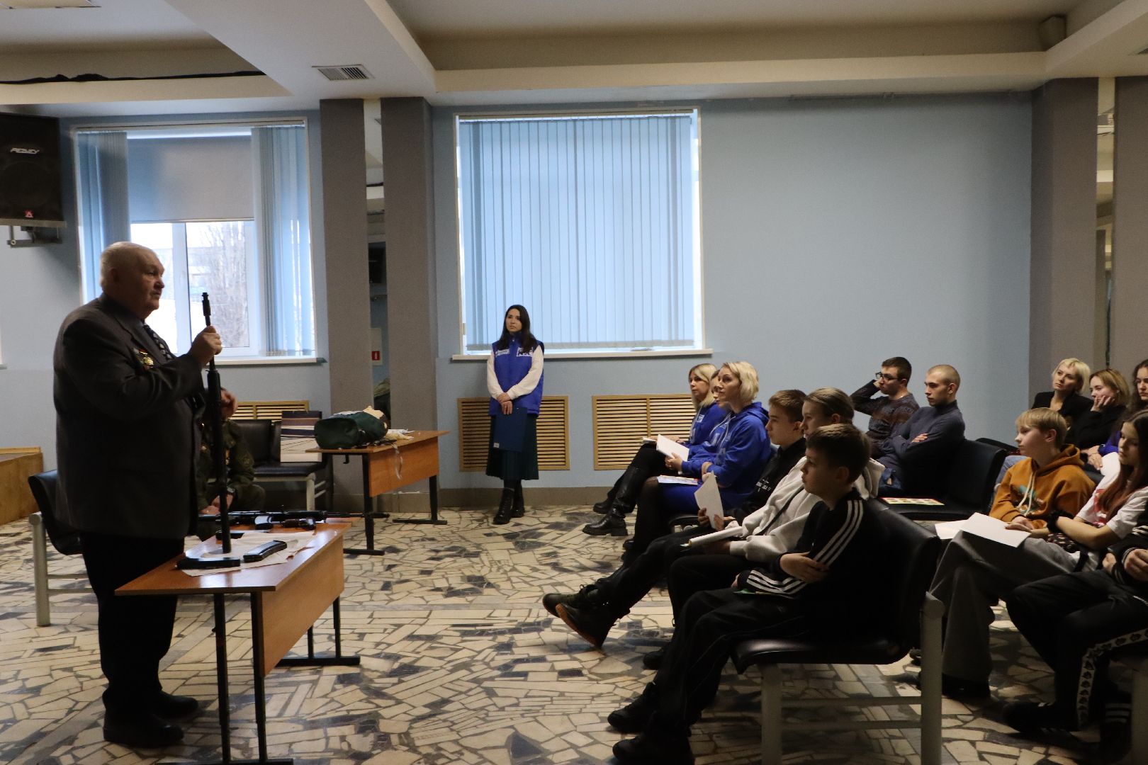 серебряные пруды, юнармейцы, клуб патриот, тактическая медицина, военная подготовка, день защитников отечества,