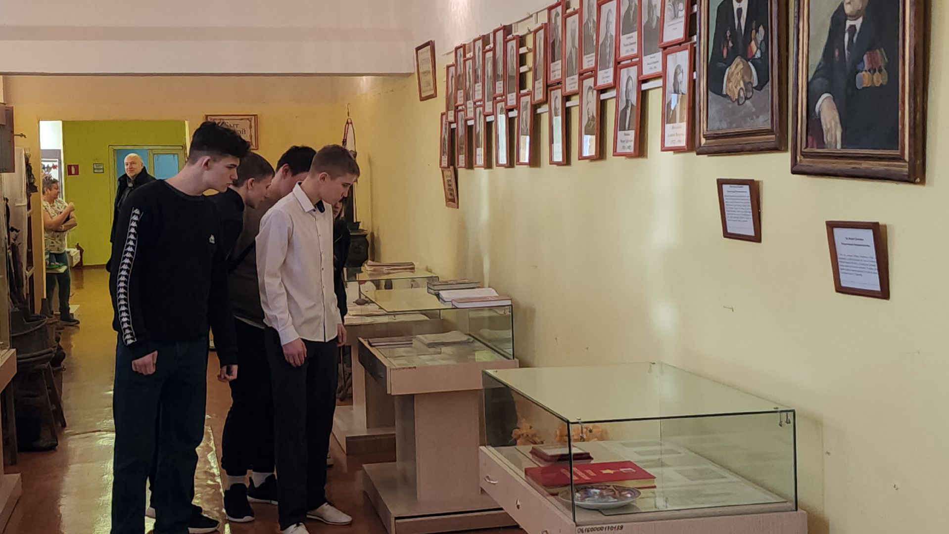 серпухов, туровская школа, образование, 23 февраля, разговор о важном, село турово, школьный музей,
