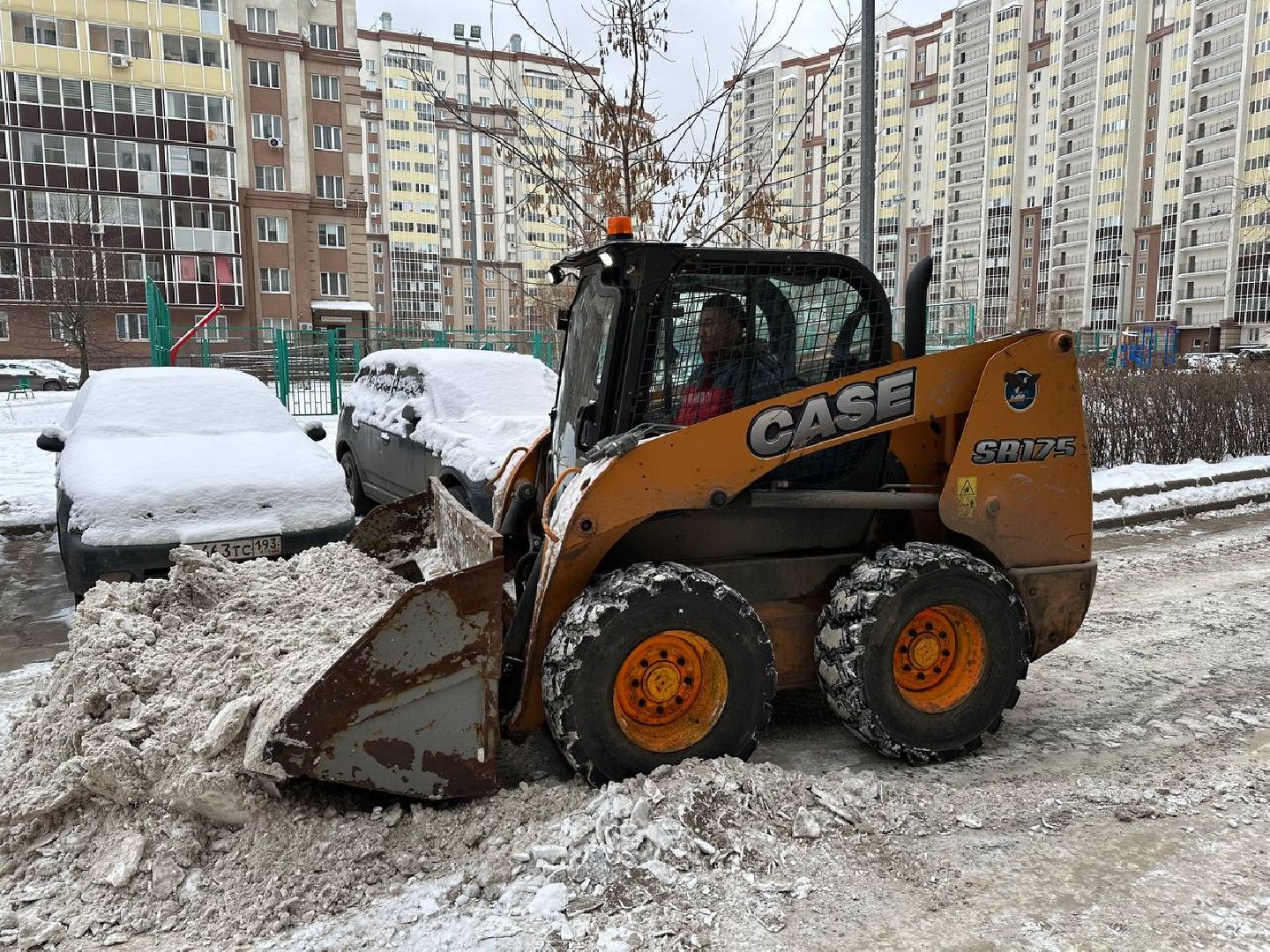 уборка снега, домодедедово,