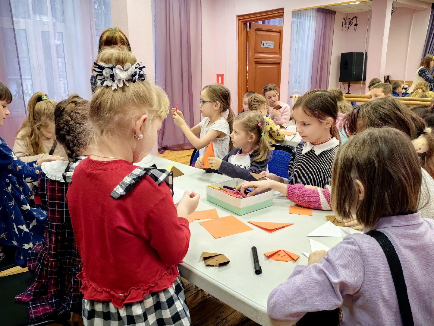 оригами, мастер-класс, дети, животные, питомцы, вертикалки,