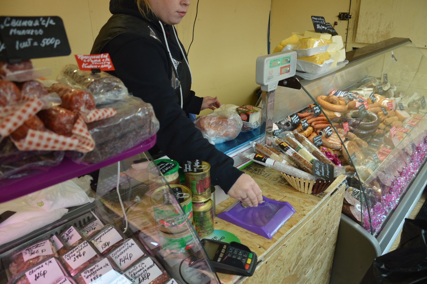 Шатура, малый бизнес, мясной павильон