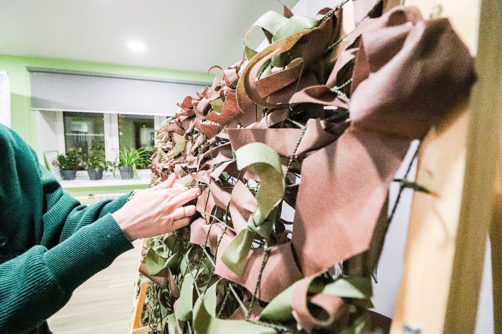 Клин, общество, СВО, плетение масксетей, вертикалки, волонтеры, вертикалки,