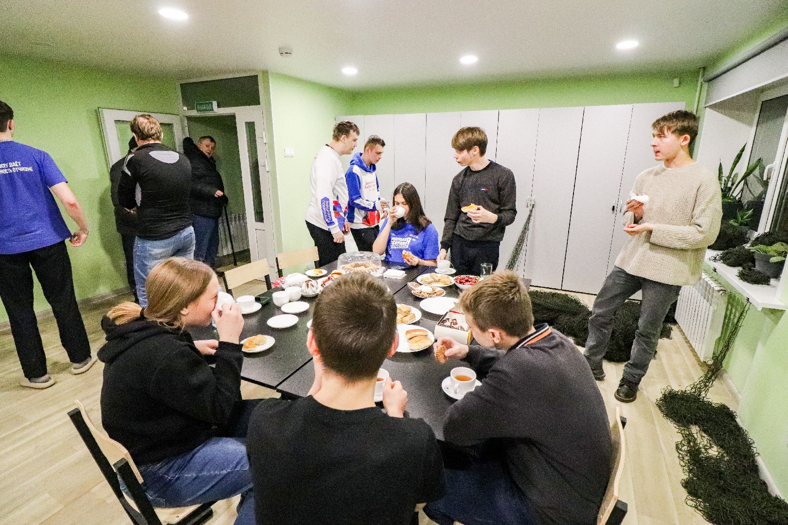 Клин, общество, СВО, плетение масксетей, вертикалки, волонтеры, вертикалки,