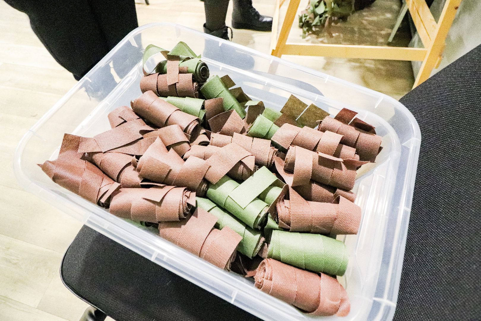 Клин, общество, СВО, плетение масксетей, вертикалки, волонтеры, вертикалки,