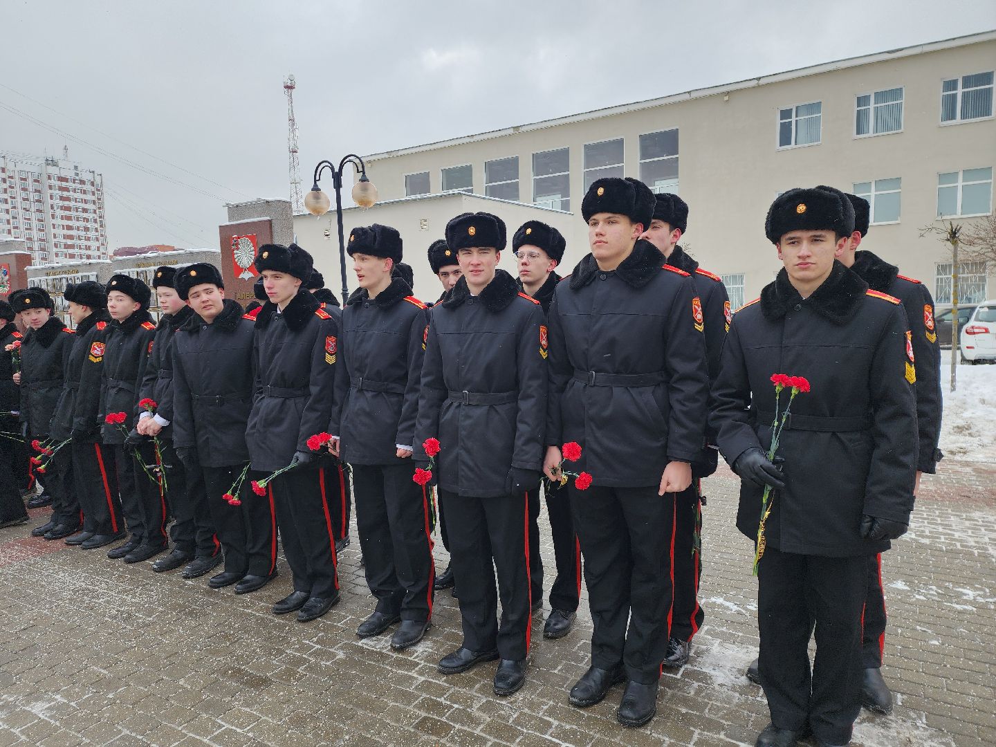 серпухов, подмосковье, возложение цветов, кадет,