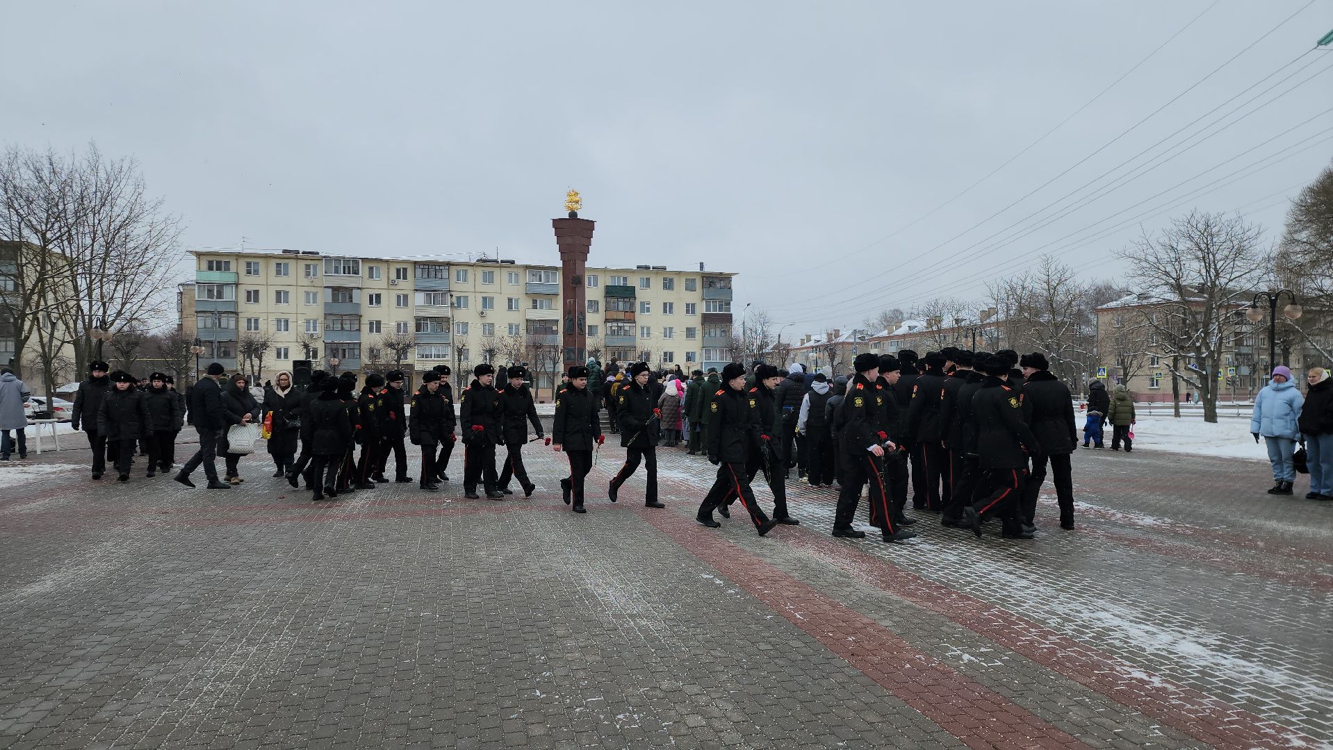 серпухов, подмосковье, возложение цветов, кадет,