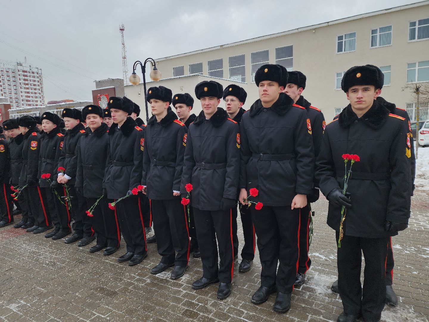 серпухов, подмосковье, возложение цветов, кадет,