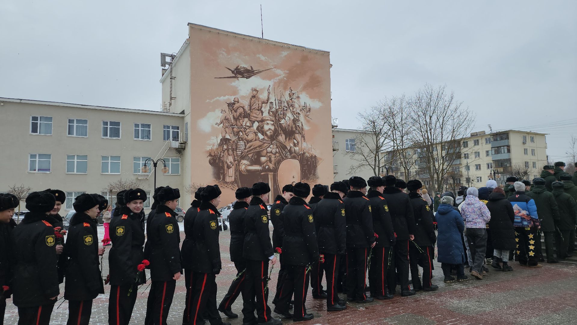 серпухов, подмосковье, возложение цветов, кадет,