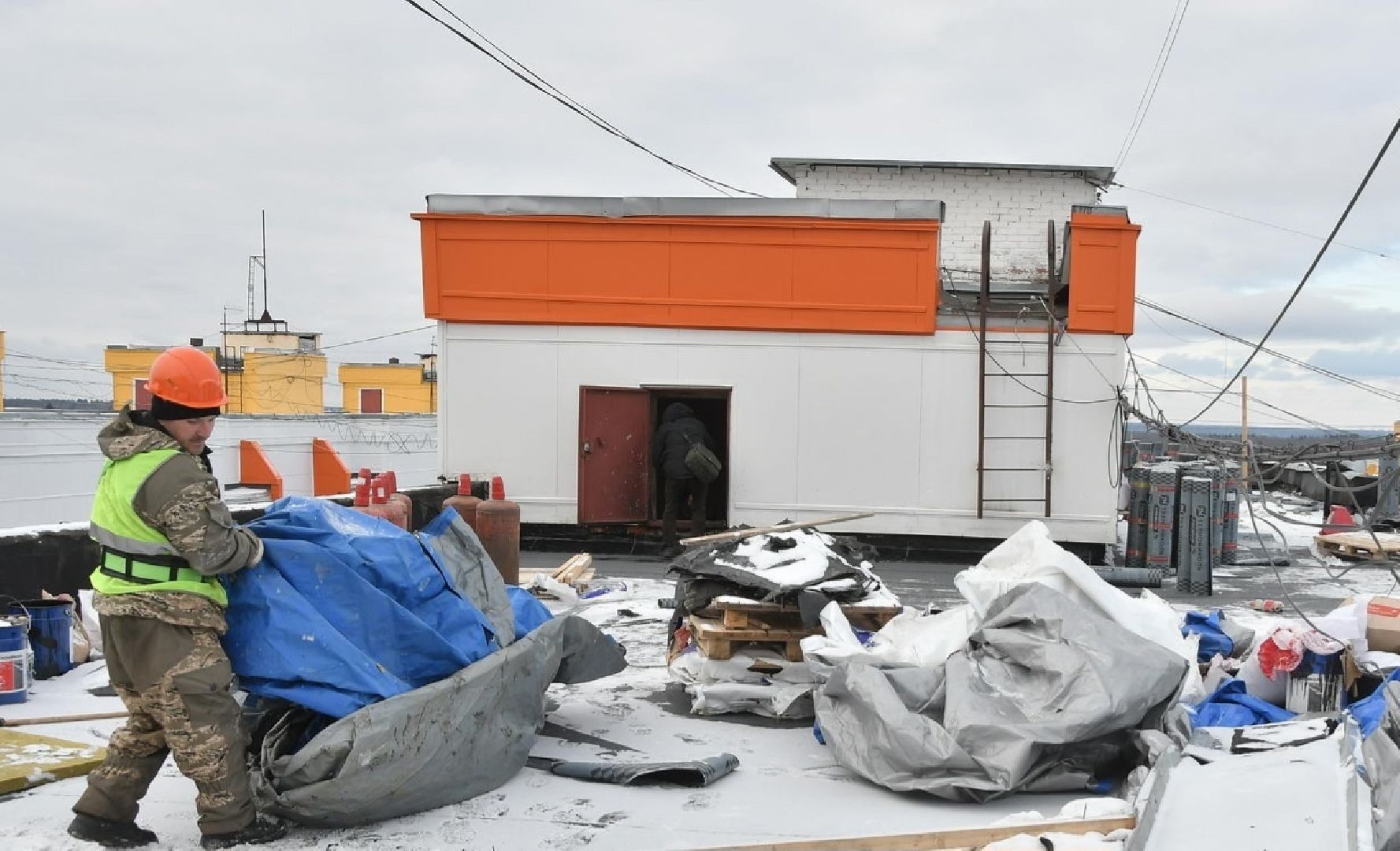 вертикалки, ремонт кровли, ФКР МО, кровля мкд ремонт, Власиха капремонт домов,