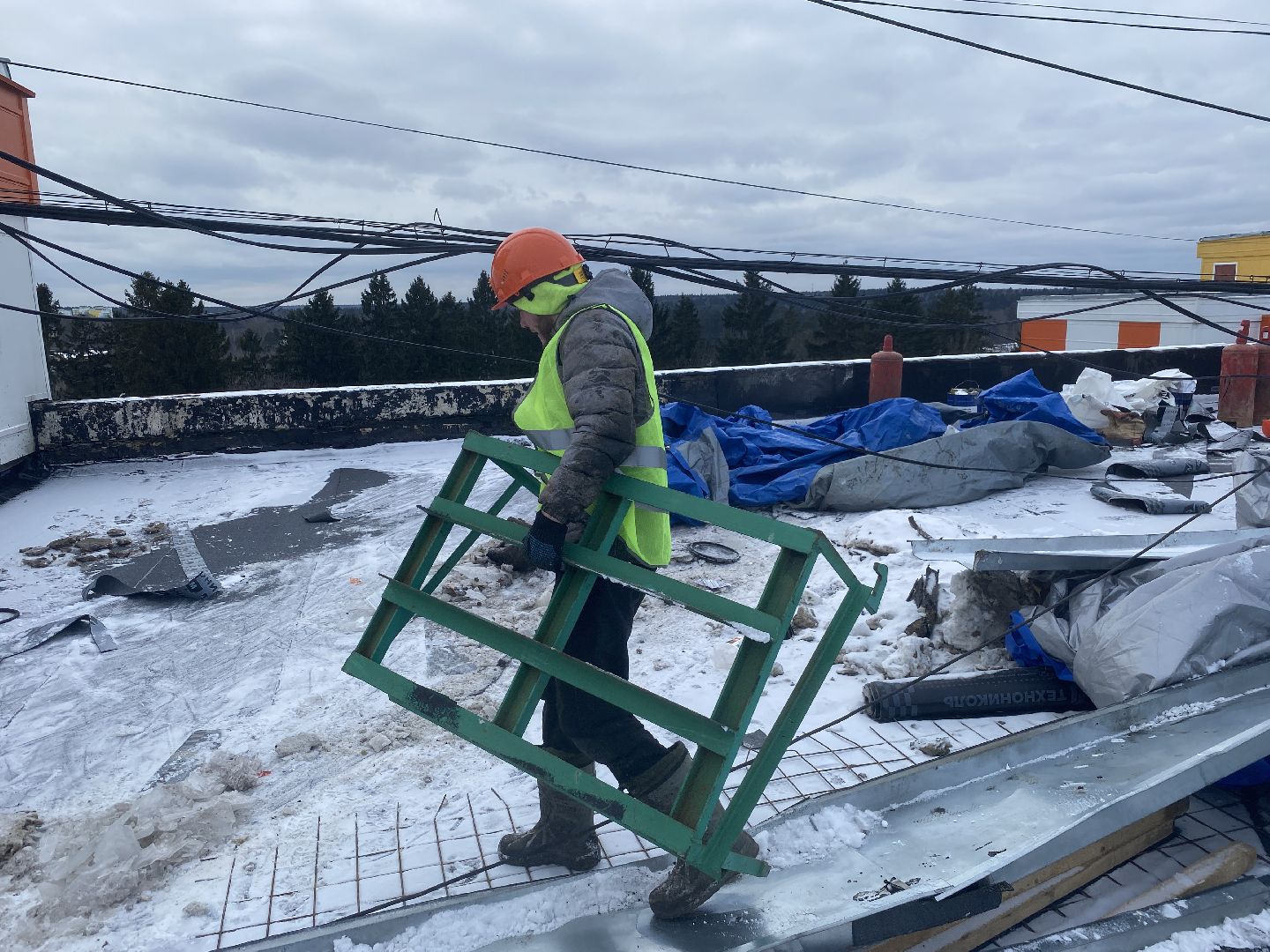 вертикалки, ремонт кровли, ФКР МО, кровля мкд ремонт, Власиха капремонт домов,