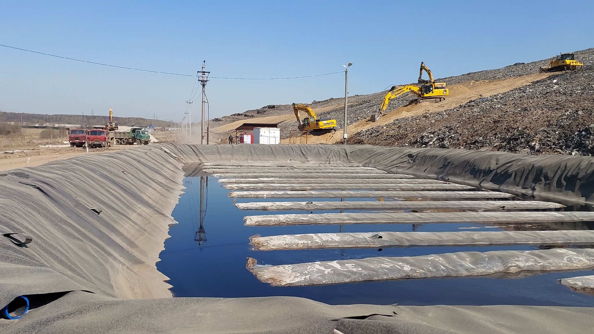 серпухов, экология, рекультивация, полигон Лесная, полигон тбо, утилизация отходов,