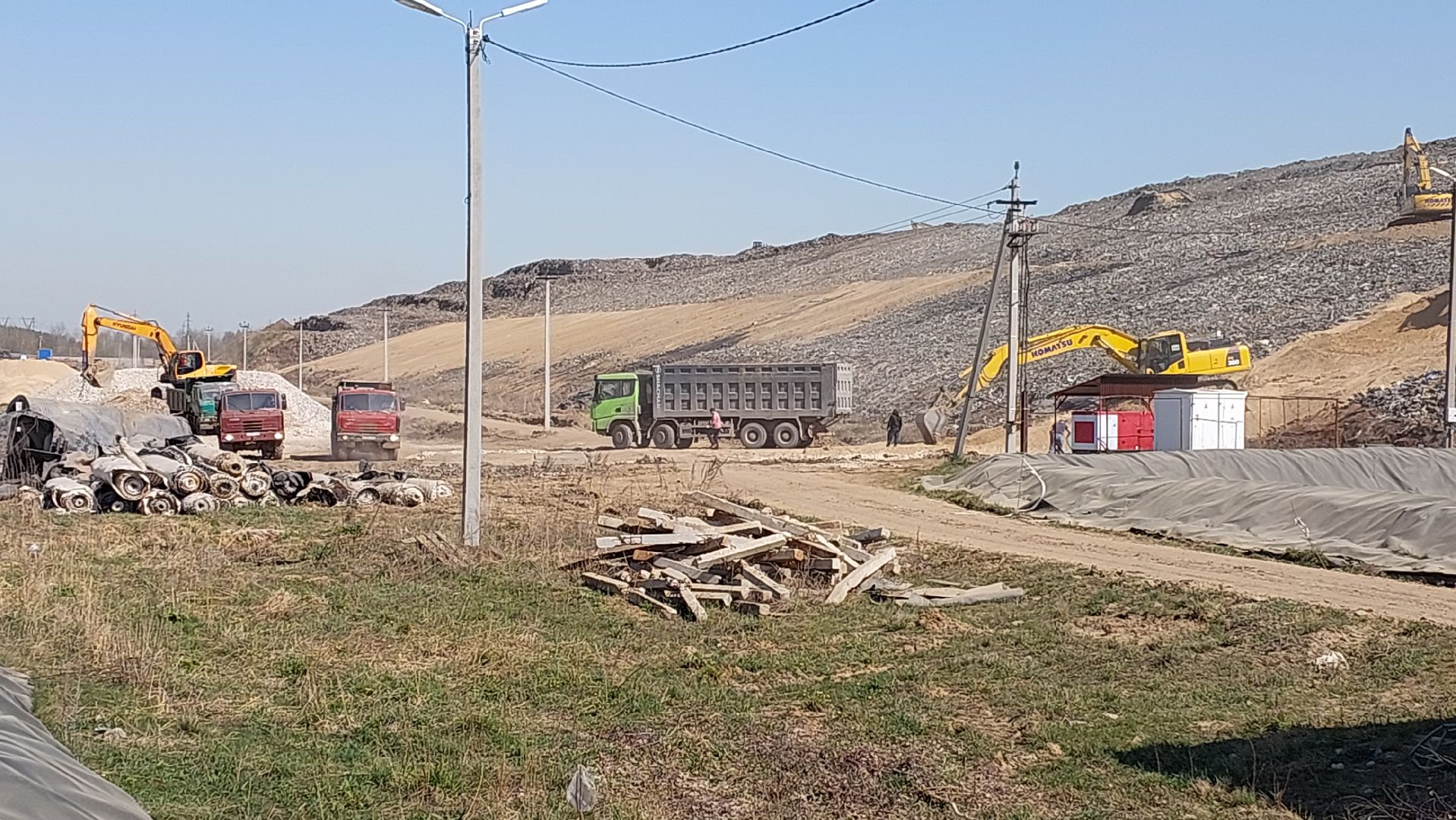 серпухов, экология, рекультивация, полигон Лесная, полигон тбо, утилизация отходов,