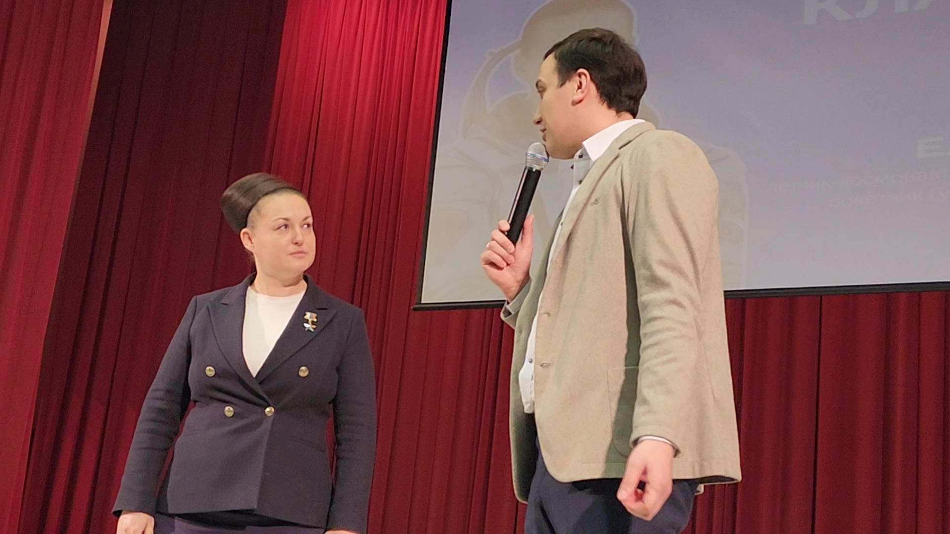 мытищи, космонавт, встреча, космос, студенты,