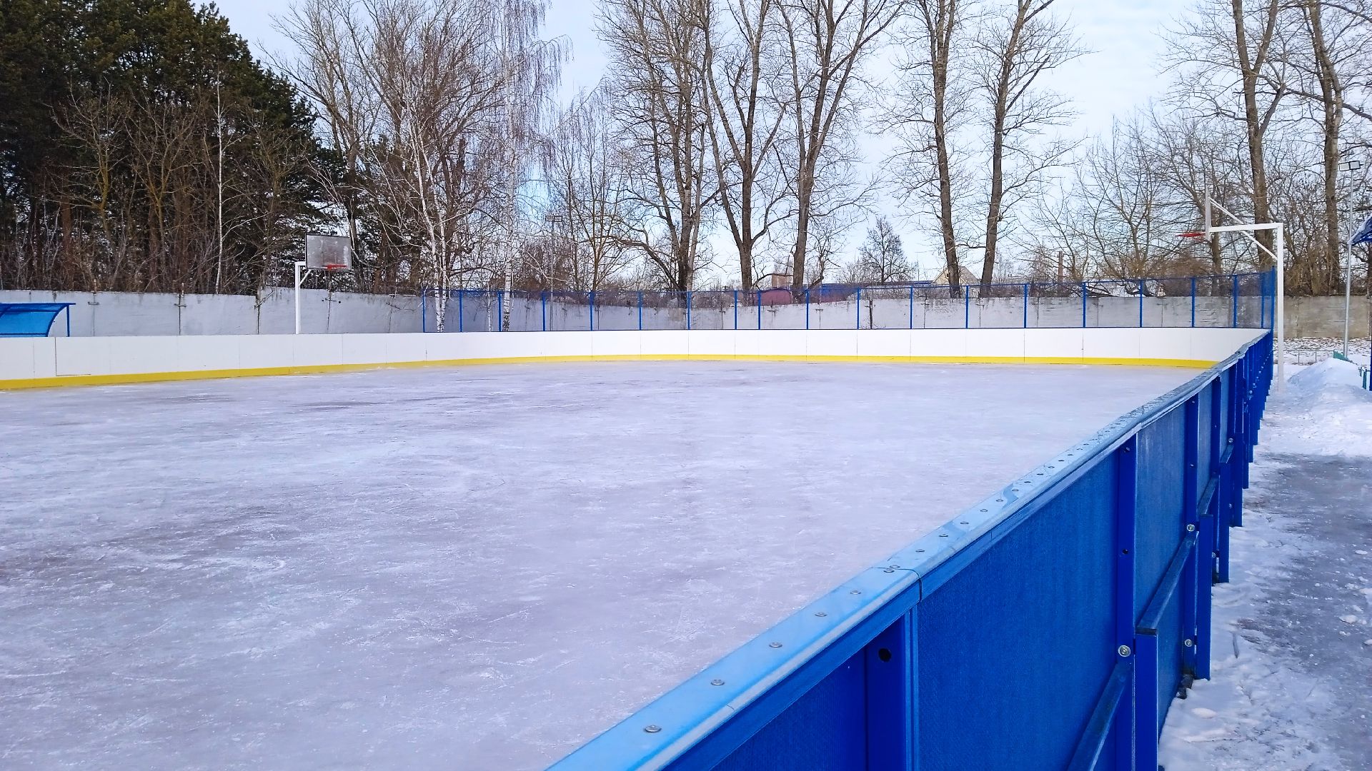 Коломна, катание на коньках, каток,