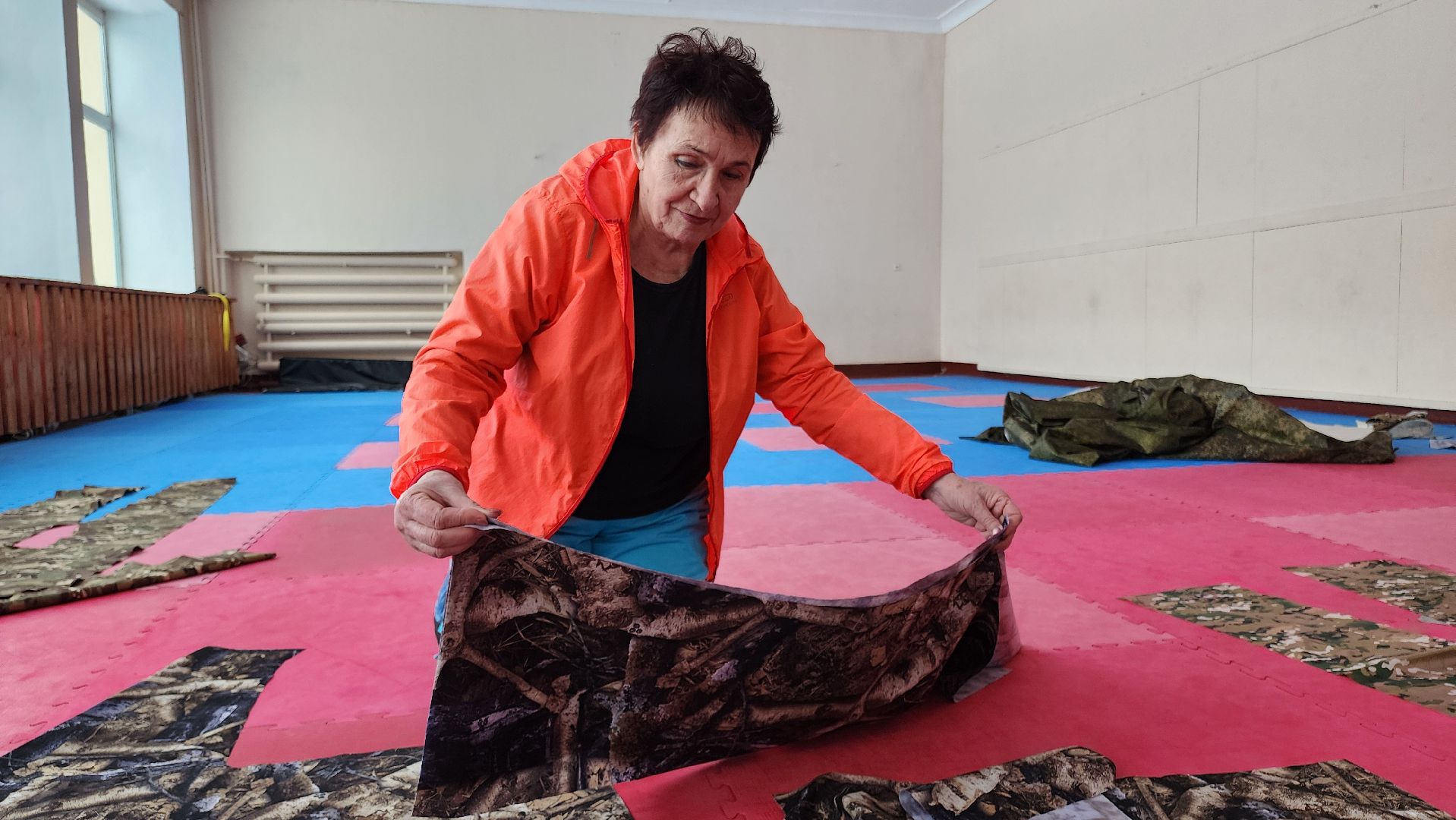 кашира, активное долголетие, скандинавская ходьба, сво, маскировочные костюмы, гуманитарная помощь, вертикалки,