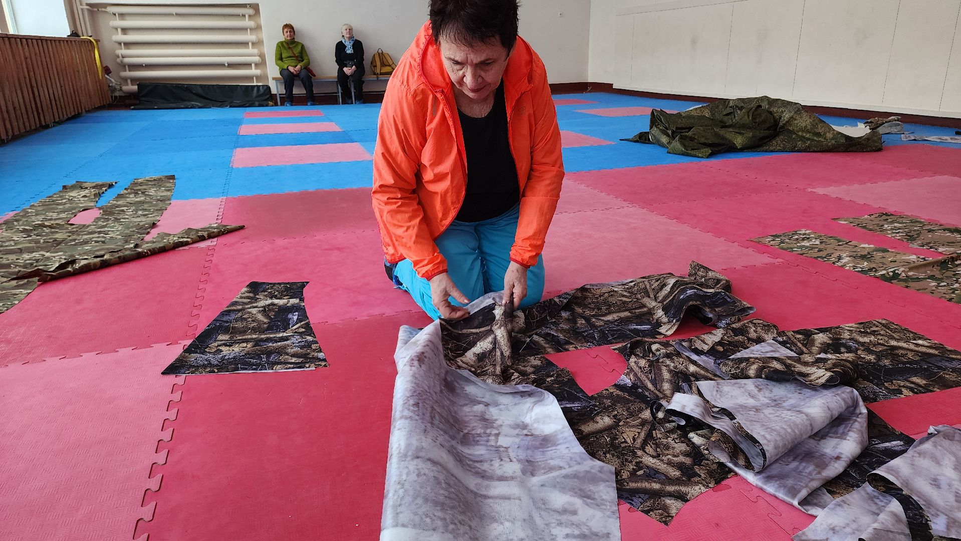 кашира, активное долголетие, скандинавская ходьба, сво, маскировочные костюмы, гуманитарная помощь, вертикалки,