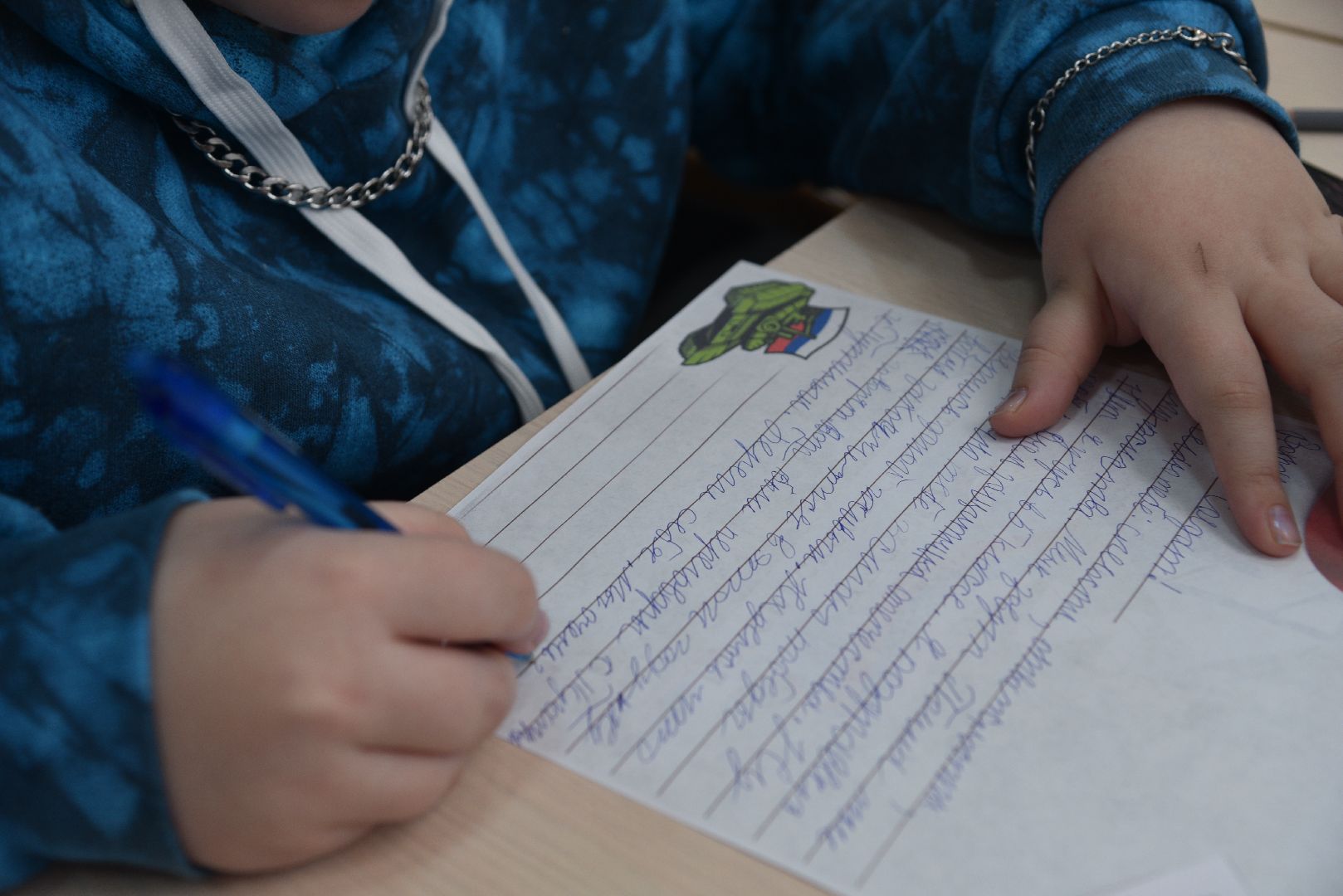 лотошино, лотошинский цдк, день защитника отечества, мастер-класс для детей, письмо солдату,