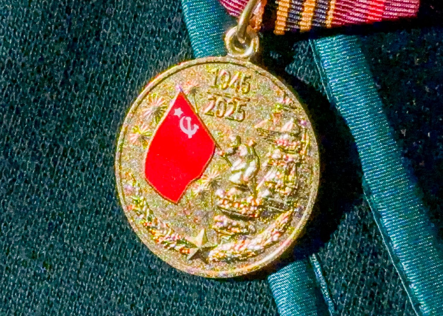 Клин, общество, ветераны, ВОВ, 80 лет победе, медали, вертикалки,