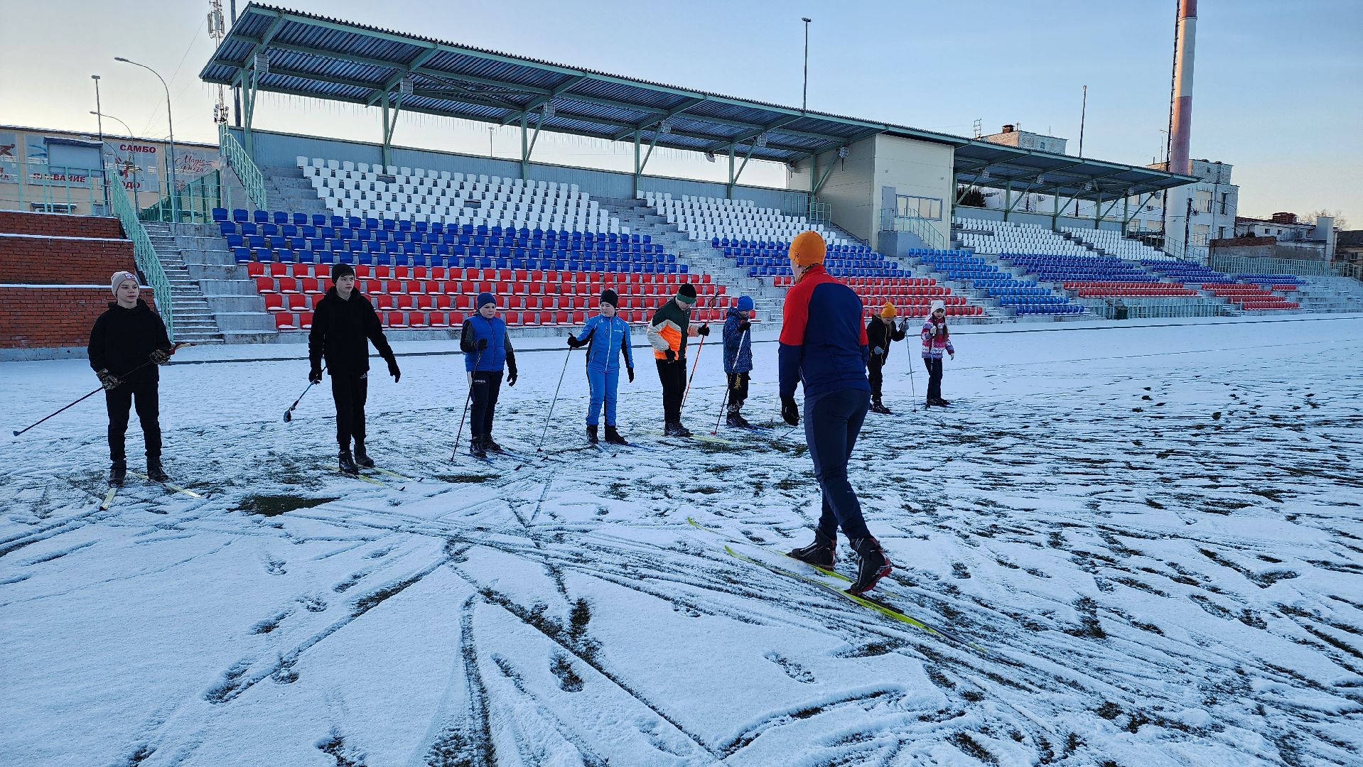 кашира, спорт, лыжные гонки, лыжи, спортклуб, вертикалки,