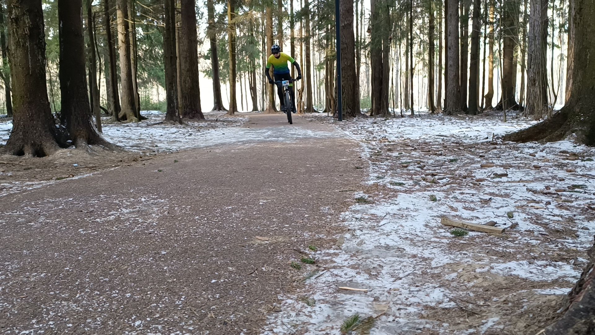 велогонка, лобня, велосипед, спорт, зима в подмосковье, вертикалки,